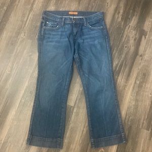 James Cured By Seun Size 28 Cooper Greenwich Cropped Jeans